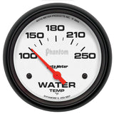 2-5/8" WATER TEMPERATURE 100-250 °F PHANTOM