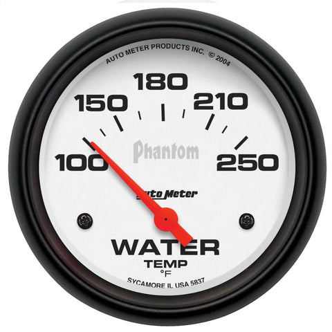 2-5/8" WATER TEMPERATURE 100-250 °F PHANTOM