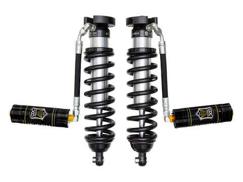ICON 1996-2004 Toyota Tacoma 0-3" Lift FrontV.S. 2.5 Series Coilover Kit Extended Travel Remote Reservoir W/ CDCV 700 Lbs/in Spring Rate