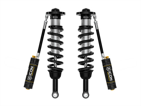 ICON 2022-2026 Toyota Tundra 1.25-3.5" Lift/2023-2026 Sequoia 3-4.5" Lift Front V.S. 2.5 Series Coilover Kit Remote Reservoir W/ CDCV Pair
