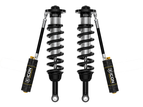 ICON 2023-2026 Sequoia TRD Pro 1-2.5" Lift Front V.S. 2.5 Series Front Coilover Kit Remote Reservoir W/ CDCV Pair
