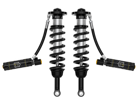ICON 2023-2026 Sequoia TRD Pro 1-2.5" Lift Front V.S. 2.5 Series Front Coilover Kit Remote Reservoir W/ CDEV Pair