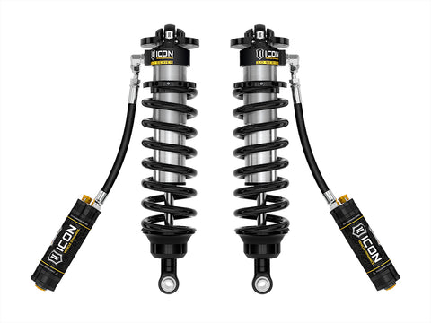 ICON 2022-2026 Toyota Tundra 1.25-3.25" Lift/2023-2026 Sequoia 3-4.25" Lift V.S. 3.0 Series Front Coilover Kit Remote Reservoir W/ CDCV Pair