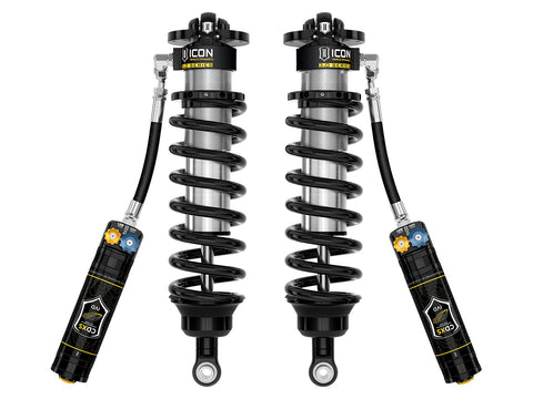 ICON 2022-2026 Toyota Tundra 1.25-3.25" Lift/2023-2026 Sequoia 3-4.25" Lift V.S. 3.0 Series Front Coilover Kit Remote Reservoir W/ CDXS Pair