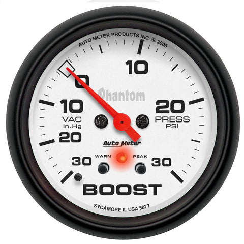 2-5/8" BOOST/VACUUM 30 IN HG/30 PSI PHANTOM