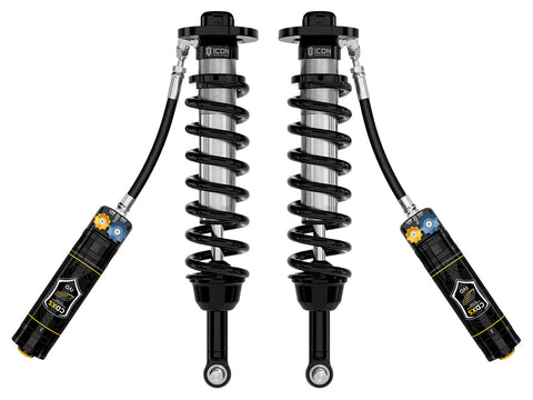 ICON 2025-2026 Toyota 4Runner 4WD 1.25-3" Lift Front 2.5 Series Coilover Kit Remote Reservoir W/ CDXS