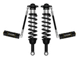ICON 2025-2026 Toyota 4Runner 2WD 1.25-3" Lift Front 2.5 Series Coilover Kit Remote Reservoir
