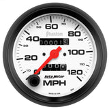 3-3/8" SPEEDOMETER 0-120 MPH PHANTOM