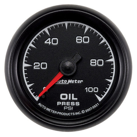 2-1/16" OIL PRESSURE 0-100 PSI ES