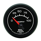2-1/16" OIL PRESSURE 0-100 PSI ES