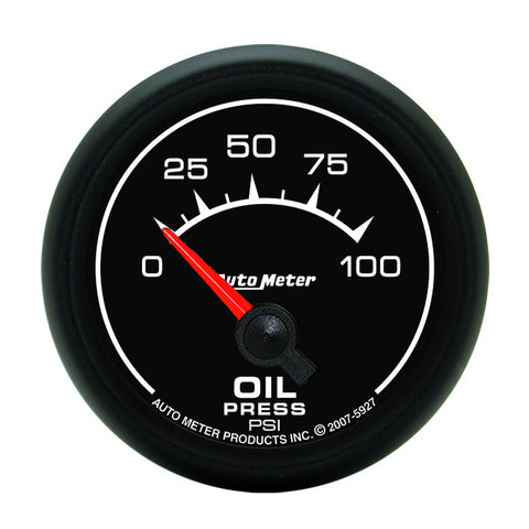 2-1/16" OIL PRESSURE 0-100 PSI ES