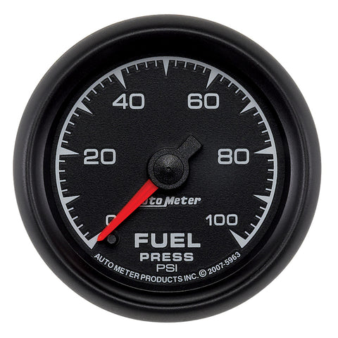 2-1/16" FUEL PRESSURE 0-100 PSI ES