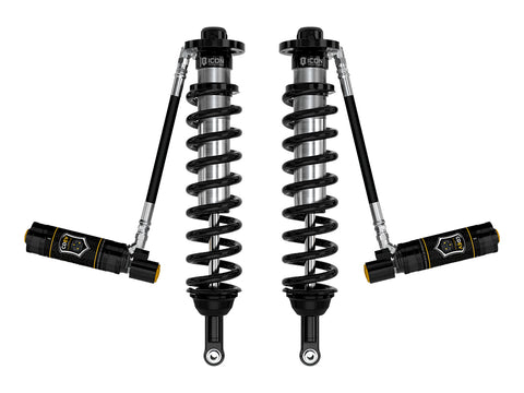 ICON 2005-2023 Toyota Tacoma/2010-2024 Toyota 4Runner Front V.S. 2.5 Series Coilover Kit Long Travel Remote Reservoir W/ CDEV Pair