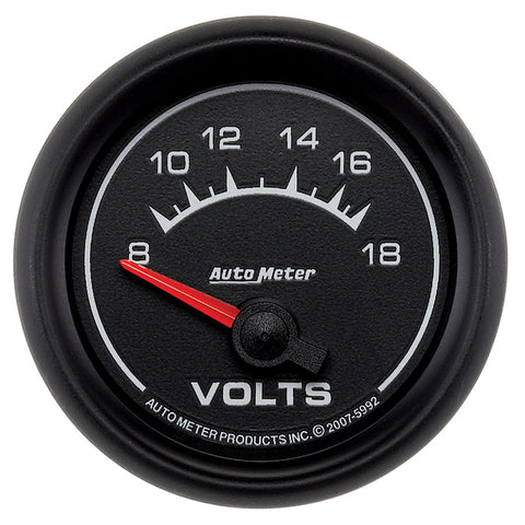 2-1/16" VOLTMETER 8-18V ES