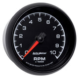 3-3/8" IN-DASH TACHOMETER 0-10000 RPM ES