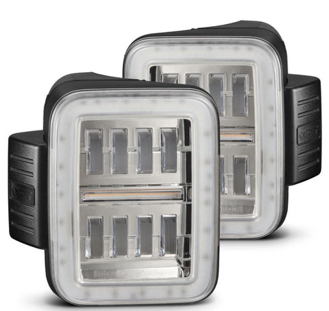 AlphaRex-Prismatic LED Taillights Chrome