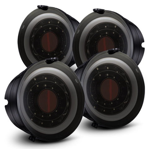AlphaRex-LED Taillights Jet Black