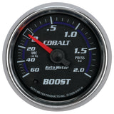 2-1/16 In. BOOST/VACUUM 60 CM/HG-2.0 BAR COBALT