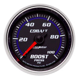2-1/16" BOOST 0-100 PSI COBALT