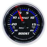2-1/16" BOOST/VACUUM 30 IN HG/20 PSI COBALT