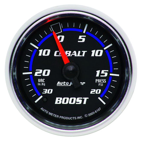 2-1/16" BOOST/VACUUM 30 IN HG/20 PSI COBALT