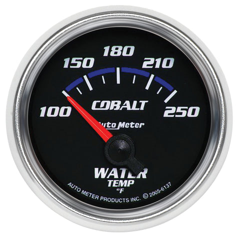 2-1/16" WATER TEMPERATURE 100-250 °F COBALT