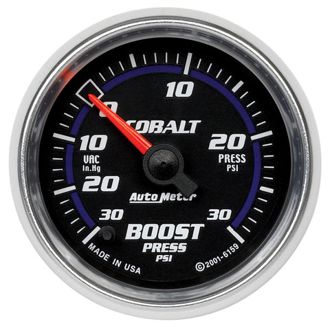 2-1/16" BOOST/VACUUM 30 IN HG/30 PSI COBALT