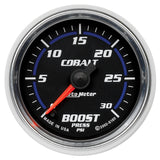 2-1/16" BOOST 0-30 PSI COBALT