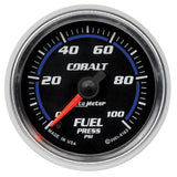2-1/16" FUEL PRESSURE 0-100 PSI COBALT