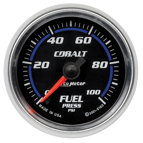 2-1/16" FUEL PRESSURE 0-100 PSI COBALT