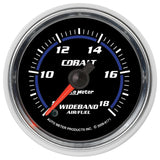 2-1/16" WIDEBAND AIR/FUEL RATIO ANALOG 8:1-18:1 AFR COBALT