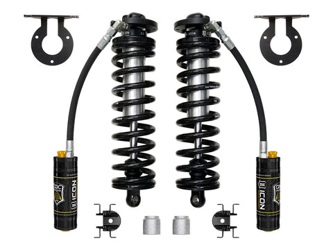 ICON 2023-2026 Ford F-250/F-350 Super Duty 4WD 2.5-3” Lift V.S. 2.5 Series Coilover Conversion Kit Remote Reservoir W/ CDCV