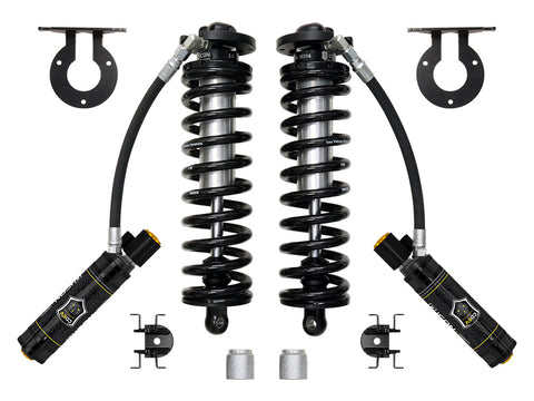 ICON 2023-2026 Ford F-250/F-350 Super Duty 4WD 2.5-3” Lift V.S. 2.5 Series Coilover Conversion Kit Remote Reservoir W/ CDEV