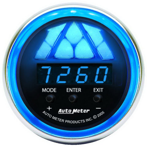 2-1/16" DIGITAL PRO SHIFT LIGHT 0-16000 RPM COBALT