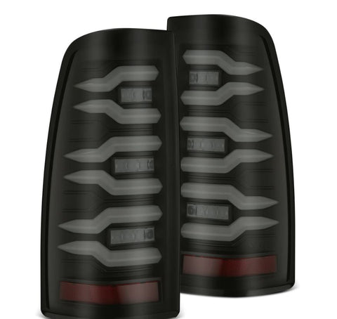 AlphaRex- 99-06 Chevrolet Silverado/99-06 GMC Sierra LED Taillights Black