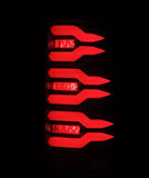 AlphaRex- 99-06 Chevrolet Silverado/99-06 GMC Sierra LED Taillights Black Red