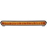 RIGID SR-L Series 20 Inch Off-Road LED Light Bar Amber Halo Black Housing