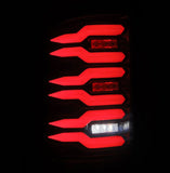 AlphaRex- LED Taillights Black Red