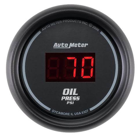 2-1/16" OIL PRESSURE 0-100 PSI SPORT-COMP DIGITAL