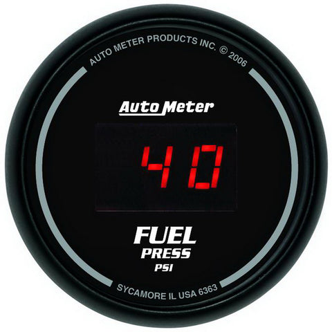 2-1/16" FUEL PRESSURE 0-100 PSI SPORT-COMP DIGITAL