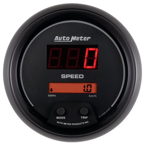 3-3/8" SPEEDOMETER 260 MPH / 260 KM/H SPORT-COMP DIGITAL