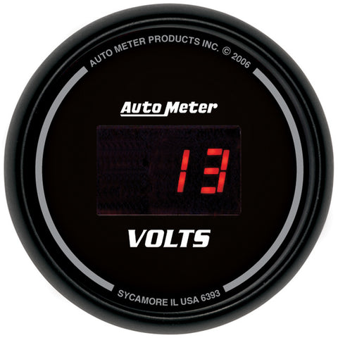 2-1/16" VOLTMETER 8-18V SPORT-COMP DIGITAL