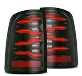 AlphaRex- LED Taillights Black Red