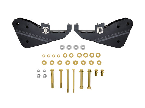 ICON 2023-2026 Ford F-250/F-350 Super Duty 4WD Radius Arm Drop Kit