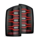 AlphaRex- LED Taillights Black Red