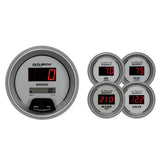 5 PC. GAUGE KIT 3-3/8" & 2-1/16" ULTRA-LITE DIGITAL