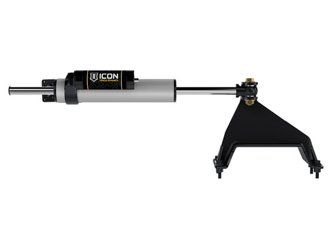 ICON 2023-2026 F-250/F-350 Ford Super Duty 4WD 2.5 Centerline Steering Stabilizer Kit Piggyback Reservoir