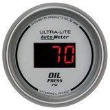 2-1/16" OIL PRESSURE 5-100 PSI ULTRA-LITE DIGITAL