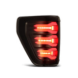 AlphaRex-LED Taillights Black Red