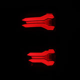 AlphaRex LED Taillights Black-Red - 653050